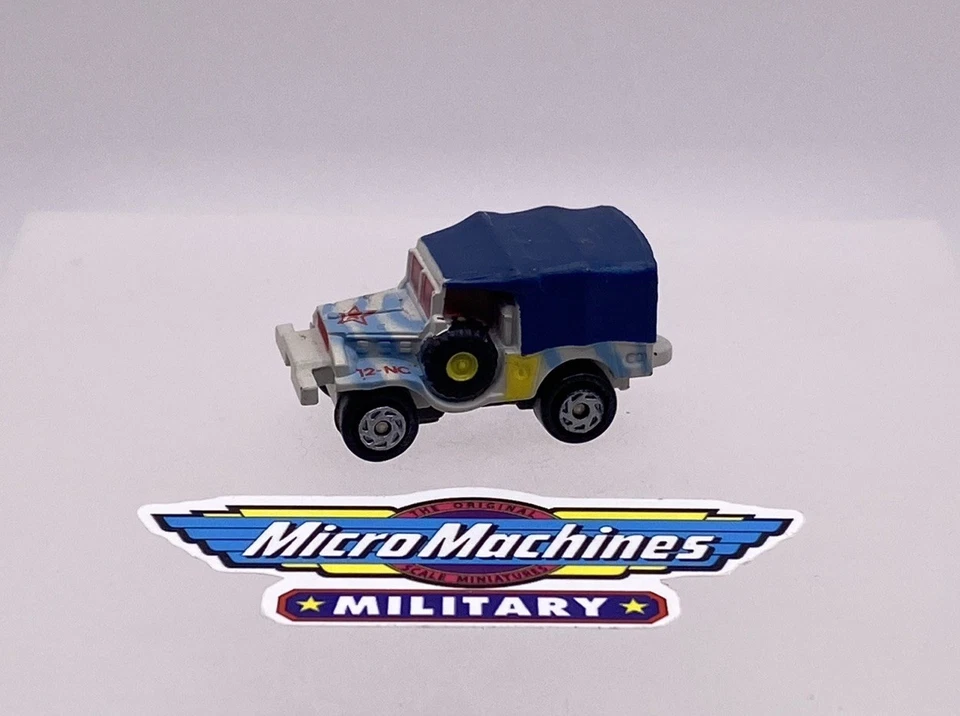 Micro Machines Military M-37 Light Cargo Truck Jeep Galoob LGTI 1992 - Image 1 of 2