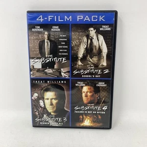 THE SUBSTITUTE 1-4 4-Film 3 Discs 2000 DVD Tom Berenger, Treat Williams - Imagen 1 de 5