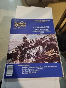 SPI Strategy & Tactic  #152 w/Case Green - The War for Czechoslovakia 1 Magazine - Picture 1 of 12