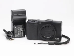 【Bueno】Ricoh GR DIGITAL III 10.0MP - Número de obturador negro: 2945 de Japón - Imagen 1 de 8