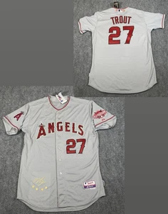 Mike Trout LA Angels 2015 All Star Game Jersey 48 MLB Hologram Rare NWT Majestic - Picture 1 of 17