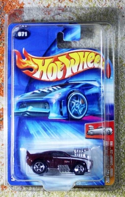 Mattel Hot Wheels 2004 primeras ediciones 'Tooned Camaro Z28 1969 #071 en Protecto-P Foto 1 de 4