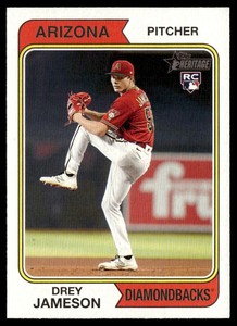 2023 Topps Heritage Drey Jameson Rookie Arizona Diamondbacks #257