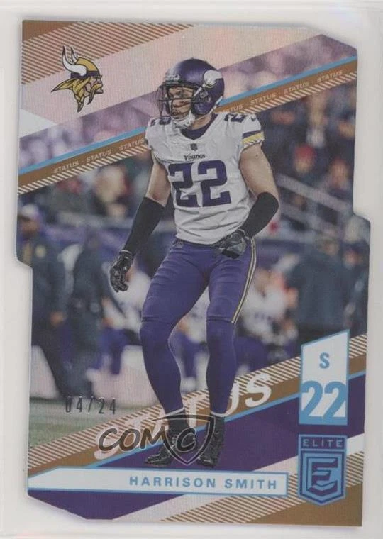 2019 Panini Donruss Elite Status Die-Cut /24 Harrison Smith #28
