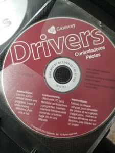 CD de restauración del sistema Gateway Vintate versión 22,7 sellado 2003 - Imagen 1 de 2