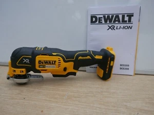 DeWalt DCS355 18V XR Oscillating Multi Tool Bare Unit + Free DT20701 43mm Blade - Picture 1 of 4