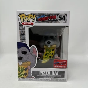 Funko Pop ICONOS NYCC PIZZA RAT #54 - CONVENCIÓN DE OTOÑO 2020 (OFICIAL) - Imagen 1 de 8