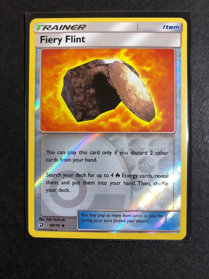 Fiery Flint - 60/70 - Uncommon Reverse Holo NM/Mint Pokemon Card Dragon Majesty - Image 1 of 1