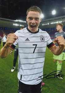 Fußball - Florian Wirtz - handsigniertes 12x8 Foto - Deutschland - COA - Bild 1 von 1