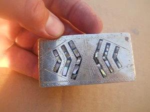 Vintage  Hand Made Crafted  Western Belt Buckle  look - Picture 1 of 5