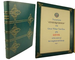 Arthur W. Currie fine binding. Presentation copy. 1952, Recording Scotland - Picture 1 of 12