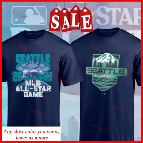 HOT SALE! 2023 Seattle All Star Game Shirt ASG 23 Shirt Seattle Mariners T Shirt Cover