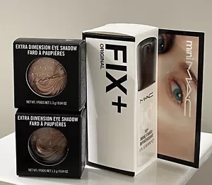 Sombra de ojos MAC Extra Dimension dúo con arreglo de viaje + Havana y calor dulce nueva en caja - Imagen 1 de 11