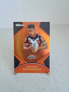 2016 NRL ESP TRADERS KEVIN NAIQAMA , WESTS TIGERS 155, (ERROR CARD P155 ). - Picture 1 of 2