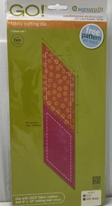 Accuquilt GO! Fabric Cutting Die 55148 Parallelogram 45* 2 15/16”x 3 7/8” - Picture 1 of 6