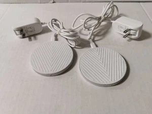 2 pcs Verizon WC10WGGL-AL Charging Mat /wireless fast charger -White - Picture 1 of 5