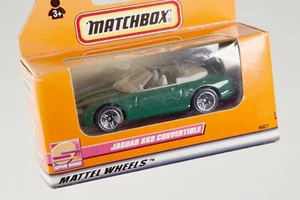 NIB Matchbox Car Green Jaguar XK8 Convertible Mattel Wheels New in Box Toy #2 - Picture 1 of 3