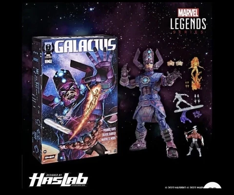2022 Hasbro Fantastic Four Marvel Legends HasLab GALACTUS 32" Fig FACTORY SEALED Cover