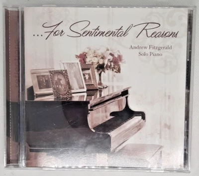 For Sentimental Reasons Andrew Fitzgerald Solo Piano 2007 Audio CD Foto 1 de 4