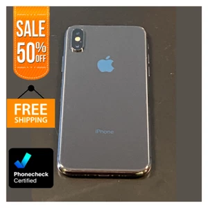 Apple iPhone XS 64GB 256GB Space Gray Silver Unlocked Verizon T-Mobile Good - Picture 1 of 9