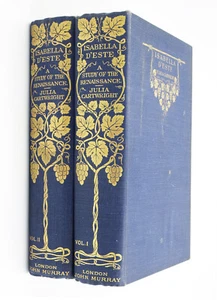 Julia Cartwright 1903 Isabella D'Este, 2nd ed, 2 Volumes - Imagen 1 de 11