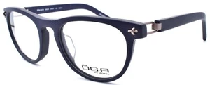 OGA by Morel 2952S BG012 Eyeglasses Frames Asian Fit 51-21 Blue France - Picture 1 of 4