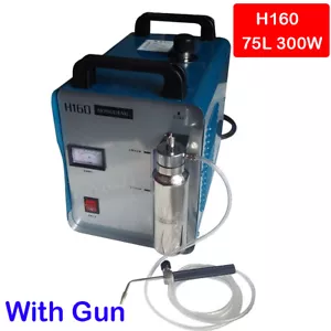75L 300W Oxígeno Hidrógeno HHO Generador de Llama de Gas Antorcha Acrílico Pulidor Nuevo - Imagen 1 de 8