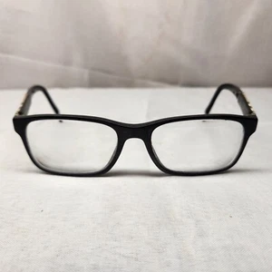 Burberry Glasses FRAMES ONLY Black Acetate Nova Check Plaid Logos B2162 3001 - Picture 1 of 6