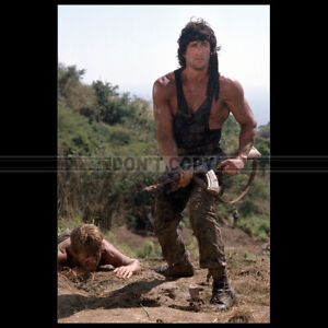 Photo F.003955 SYLVESTER STALLONE (RAMBO FIRST BLOOD PART II) 1985