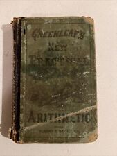 Antique 1874 Hardcover Greenleaf's New Practical Arithmetic Benjamin Greenleaf