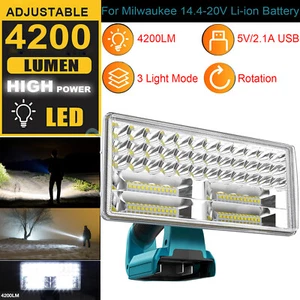 40W Cordless Flashlight for Makita 18V Max Li-ion Battery 4200LM Makita Light US - Picture 1 of 10