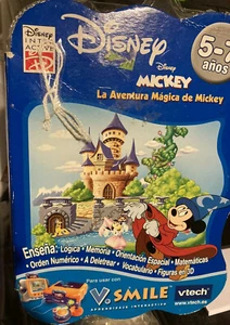 NEW Spanish V-TECH V.SMILE V-MOTION MICKEY MOUSE  ACTIVE LEARNING GAME AGE 5-7 - Picture 1 of 1