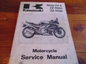 Kawasaki NINJA ZX-6 ZZ-R600 99924-1128-02 mechanic service repair manual - Picture 1 of 3