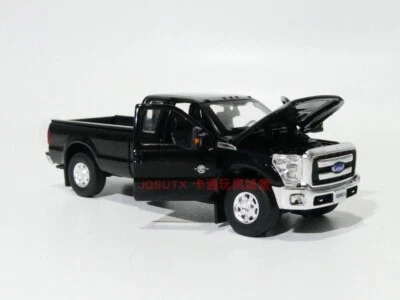1:64 2016 FORD F-250 Ford double-door pickup truck model car 2 opens the door. - Image 1 of 4