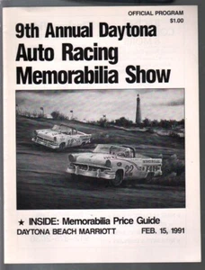 Daytona Auto Racing Memorabilia Show Program 2/15/1991-price list-VF - Picture 1 of 1