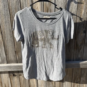 Hollister tshirt short sleeve elephant gem design size large - Picture 1 of 7