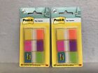 Post-it Flags Page Finders In 6 Colors 60 Count Pack Lot Of 2 120 Flags New