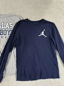 Lote de camisetas de manga larga marca Dak Prescott Jordan pequeñas - Dallas Cowboys pequeñas - Imagen 1 de 8