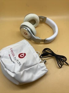 đŸ”¥Monster Beats by Dr. Dre Pro Over the Ear Headphones-White Tested - Picture 1 of 11