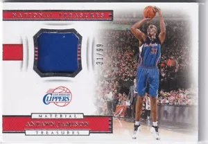 2018-19 Panini National Treasures MAT-AJ Antawn Jamison Game-Worn Patch 31/99 - Picture 1 of 2