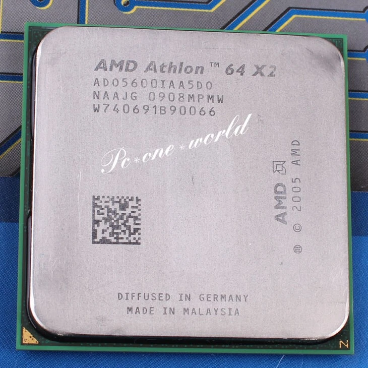 ADO5600IAA5DO AMD Athlon 64 X2 5600+ 2.9 GHz Dual-Core Socket AM2 Processor CPU - Image 1 of 1