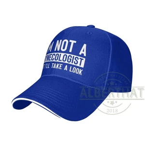 Gorra de béisbol unisex I'm Not A Gynecologist But I'll Take A Look sombrero de papá - Imagen 1 de 9