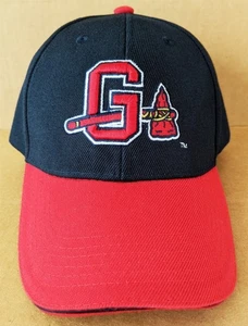 Gwinnett Braves Minor League Baseball Adjustable Cap Hat Navy/Red Atlanta 2016 - Picture 1 of 8