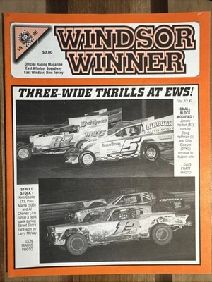 1996 East Windsor Speedway NJ Race Program, Kim Cooke/Doug Hoffman Cover - Image 1 of 4