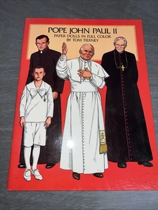 Bambole di carta Papa Giovanni Paolo II di Tom Tierney - Foto 1 di 4