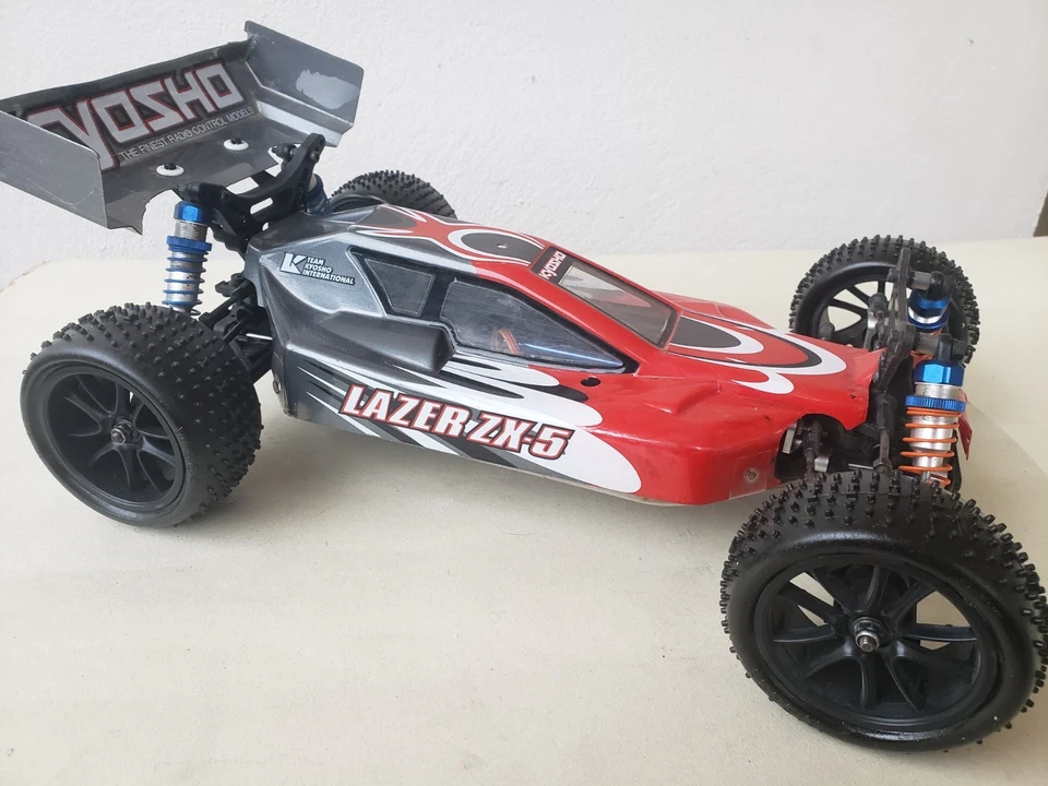 voiture kyosho buggy rc électrique 1/10 lazer zx - Photo 1/4
