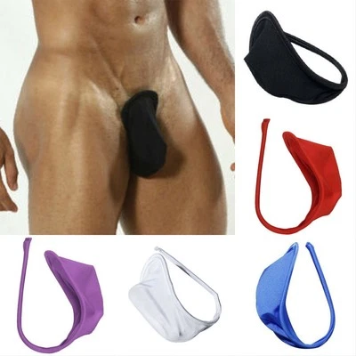 Herren Verführerisch C String Beutel Tanga Unterwäsche Dessous für mehr Komfort - Bild 1 von 4