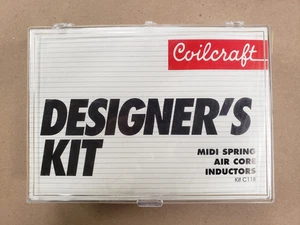 Coilcraft Designer's Kit C118 Midi Spring Air Core Inductors 22nH - 120nH - Picture 1 of 4