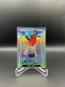 Jarren Duran 2020 Leaf Metal Silver Refractor XRC Rookie Autograph Red Sox - Picture 1 of 2
