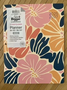 See It Bigger Plan-Ahead 2 Year Monthly Large Planner (Apr 2025 - Mar 2027) - Picture 1 of 3
